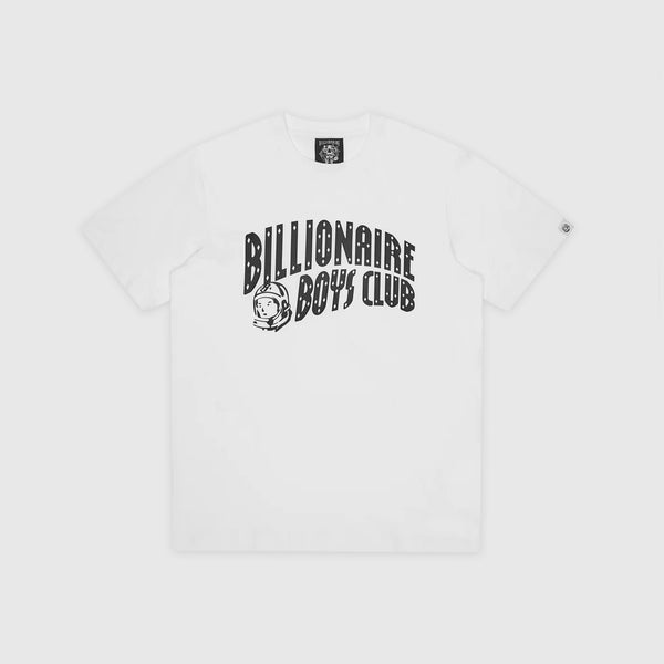Billionaire Boys Club Arch Logo Tee - White - Front