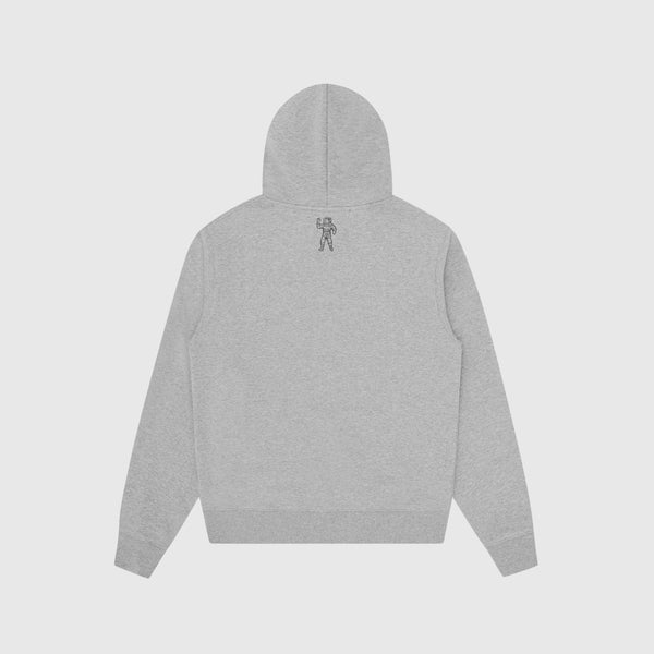 Billionaire Boys Club Camo Arch Logo Popover Hood - Heather Grey - Back