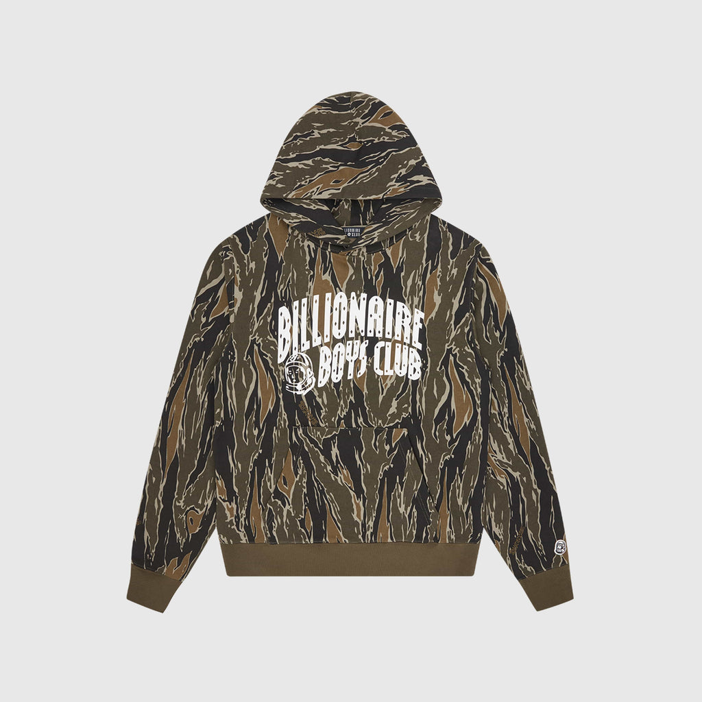 Billionaire Boys Club Arch Logo Camo Popover Hood - Khaki Camo