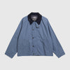 Barbour Transport Casual Jacket - Washed Blue - Front