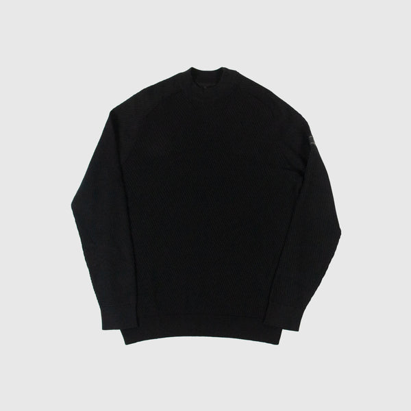 Barbour Dune Crew - Black - Front