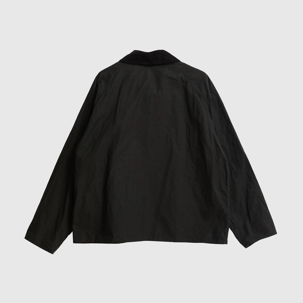 Barbour Transport Casual Jacket - Black - Back