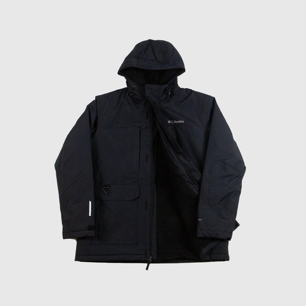 Columbia Landroamer Sherpa Lined Jacket - Black - Front Open