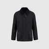 Barbour Ashby Wax Jacket - Black - Front