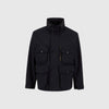 Barbour Westdale Waterproof Jacket - Black - Front