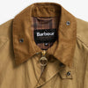 Barbour Transport Casual Jacket - Golden Khaki - Front Close Up