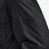 Barbour Brunton Waxed Jacket - Black - Front Close Up