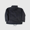 Barbour Modified Short Durham Wax Jacket - Navy - Back