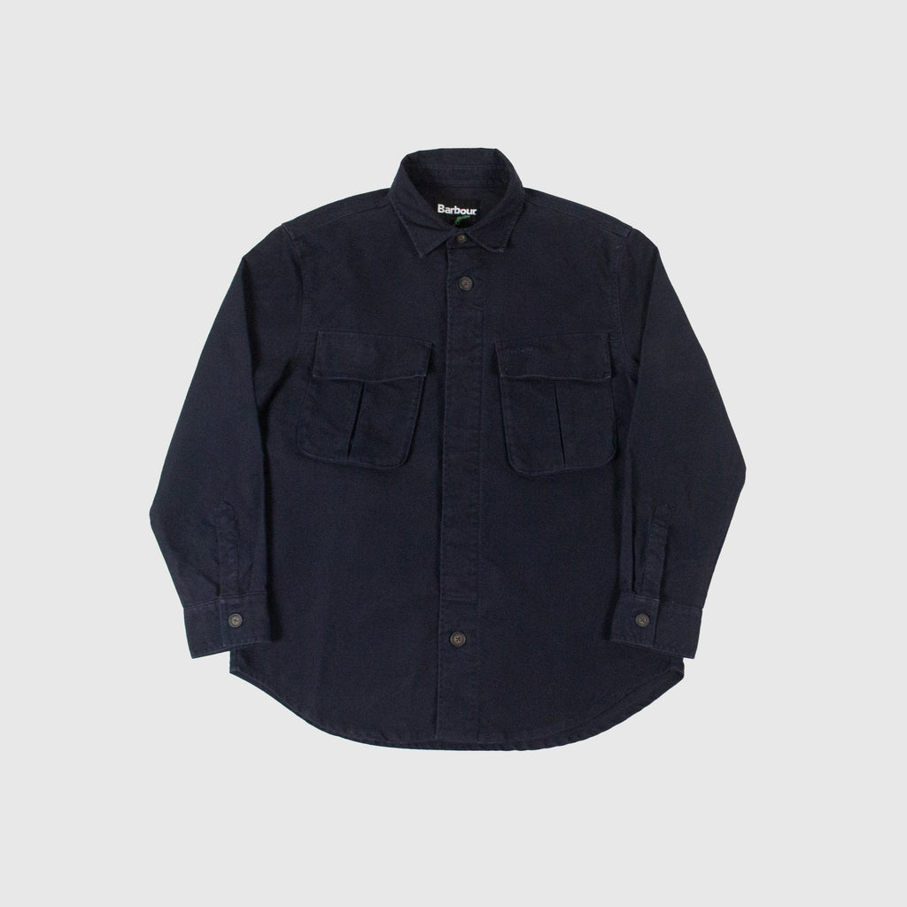 Barbour Jungle Overshirt - Navy - Front