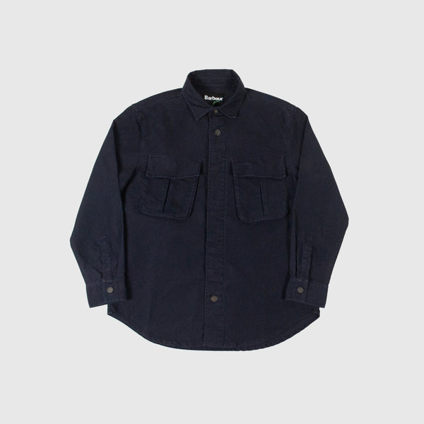 Barbour Jungle Overshirt - Navy - Front