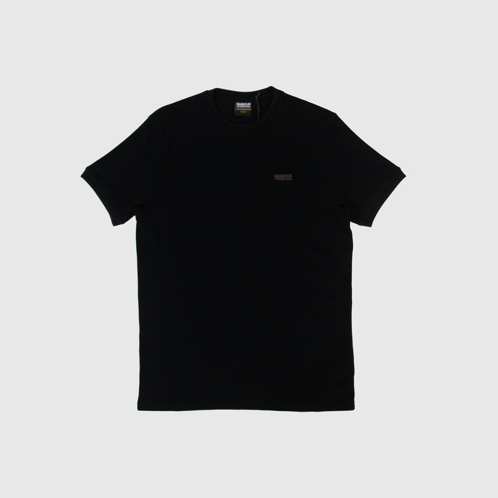 Barbour Charlie Tee - Black - Front