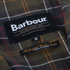 Barbour Ashby Wax Jacket - Black - Close Up