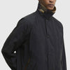 Barbour Icons Transport Casual Jacket - Dark Navy - Front Close Up