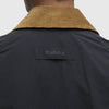 Barbour Icons Transport Casual Jacket - Dark Navy - Back Close Up