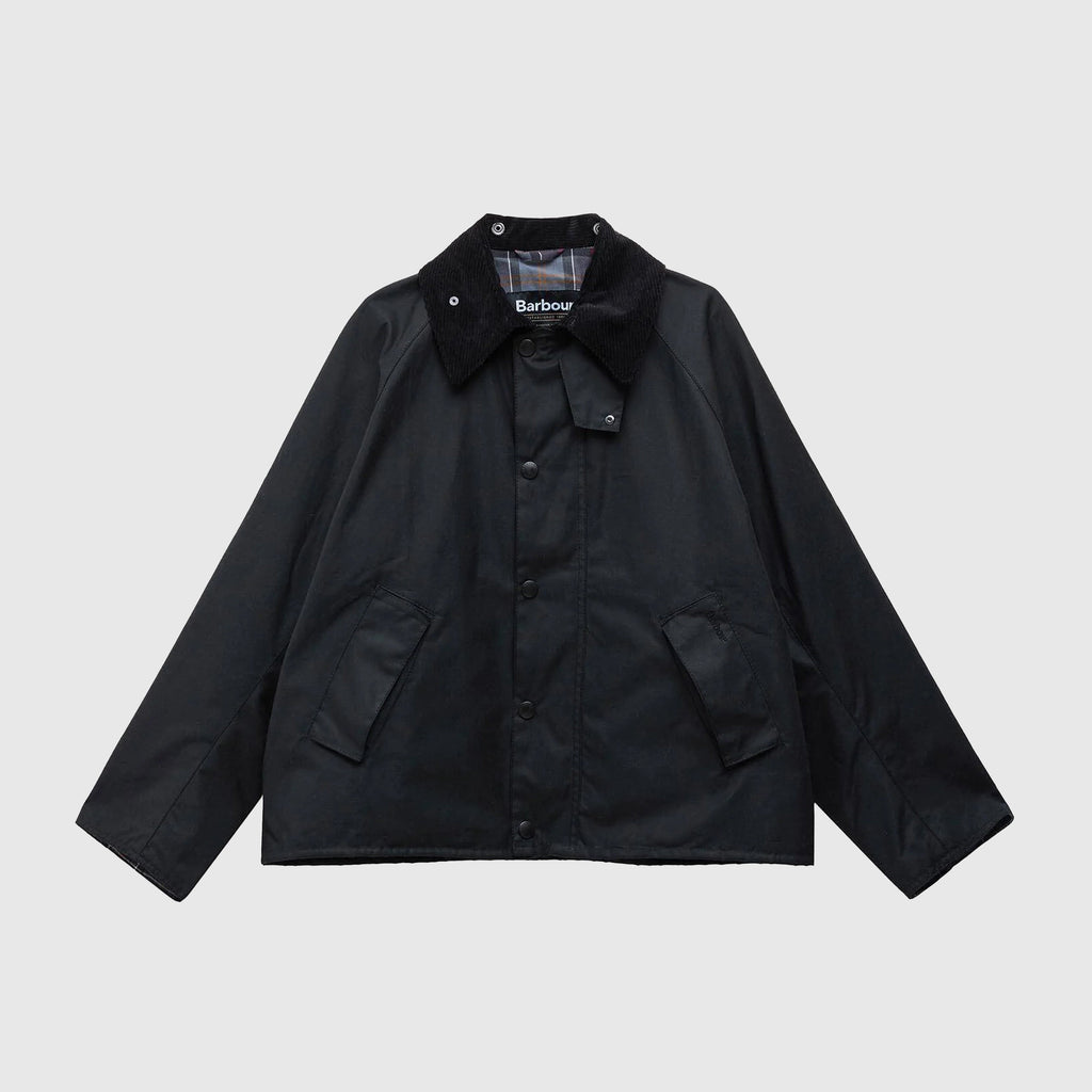 Barbour Modified Transport Jacket - Black - Front