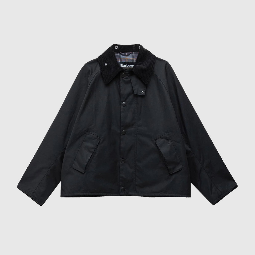 Barbour Modified Transport Jacket - Black - Front