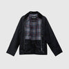 Barbour Modified Transport Jacket - Black - Front Open