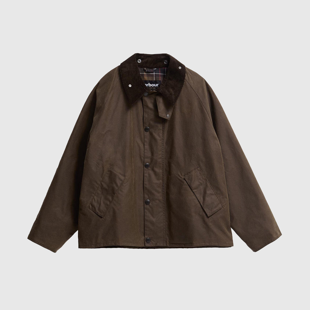 Barbour OS Transport Jacket - Beech - Front