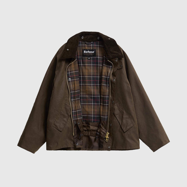 Barbour OS Transport Jacket - Beech - Front Open