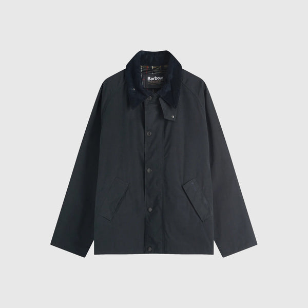 Barbour OS Transport Jacket - Black - Front
