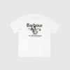 Barbour Outdoors T Shirt - White - Back