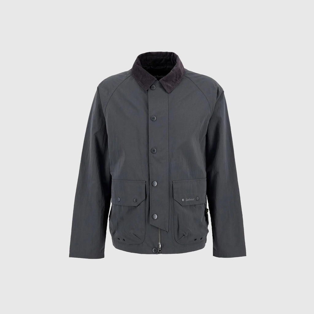Barbour Re-Engineered Casual Chore Jacket - Asphalt - Front