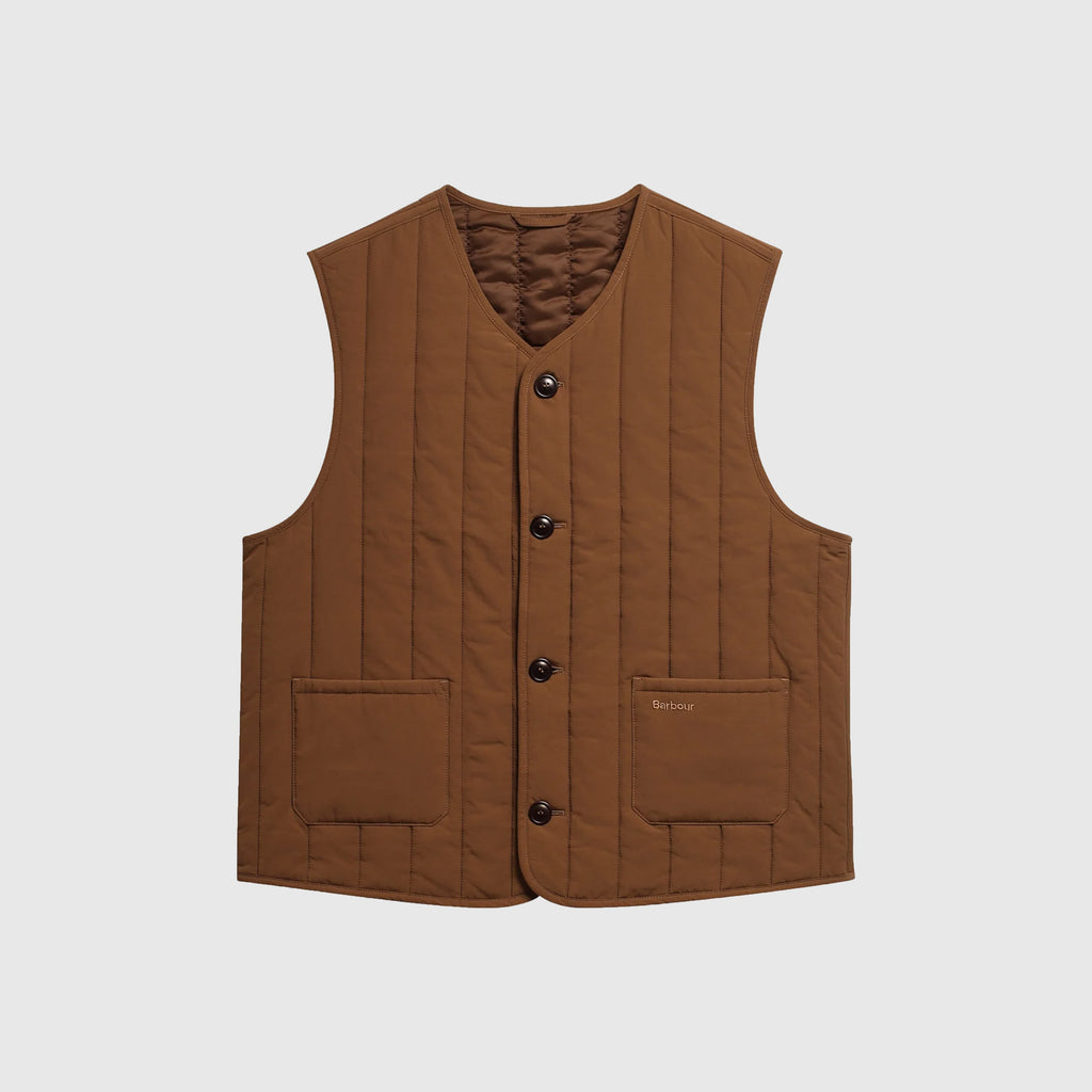 Barbour The Boddy Gilet - Light Sepia - Front