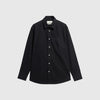 Barbour Transport Oversized Oxford Shirt - Black - Front