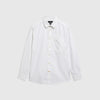 Barbour Transport Oversized Oxford Shirt - White - Front