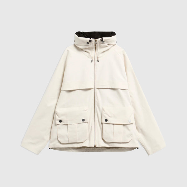 Barbour Ursula Wading Waterproof Jacket - Fog - Front