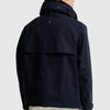 Barbour Ursula Waterproof Jacket - Navy - Back Close Up