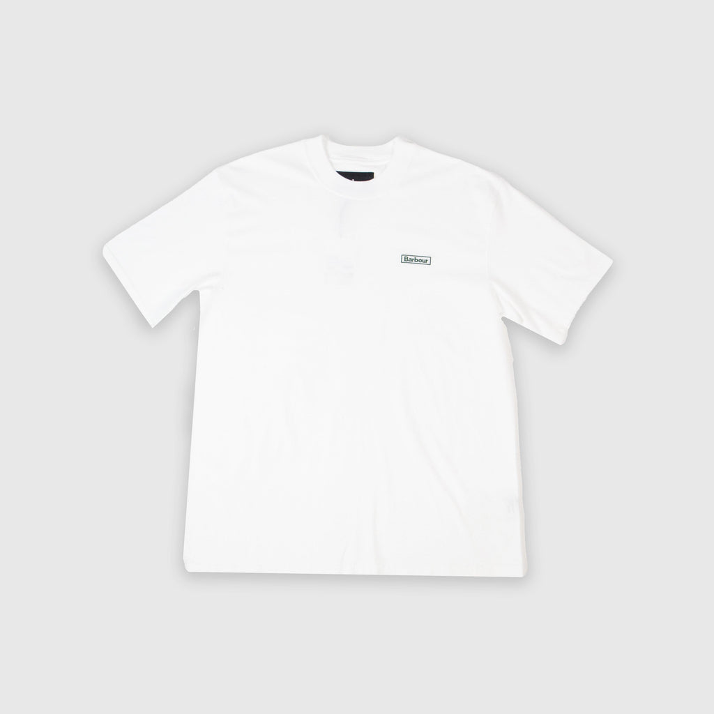 Barbour Walton Tee - White - Front