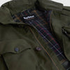 Barbour Westdale Waterproof Jacket - Olive - Front Close Up