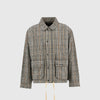 Barbour Westoe Check Casual Jacket - Neutral Check - Front