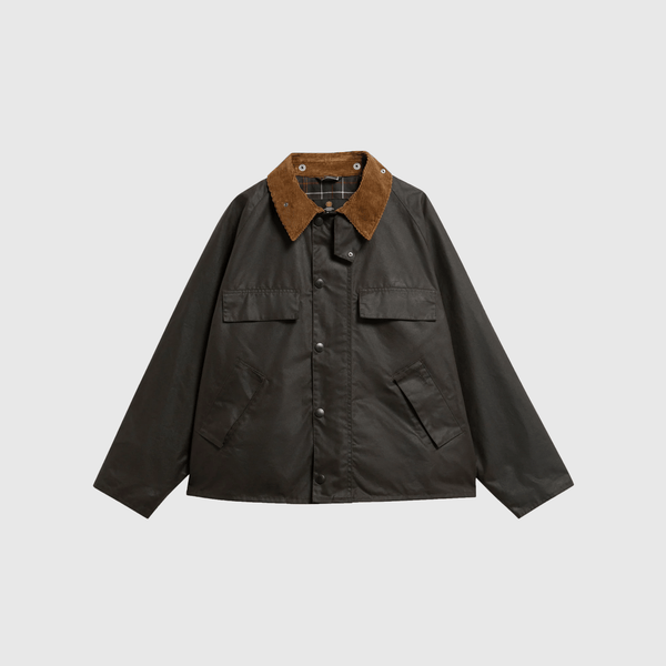 Barbour 4 Pocket Transport Jacket - Dark Brown