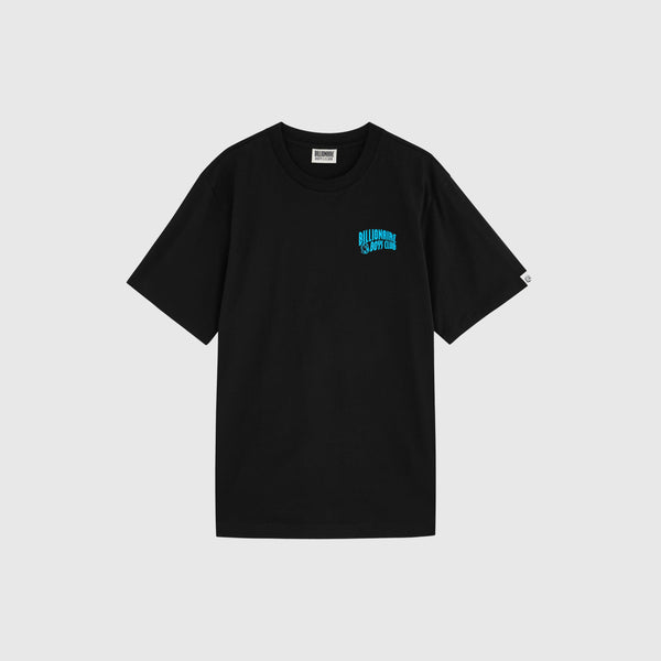 Billionaire Boys Club Small Arch Logo Highlight Tee - Black / Blue - Front