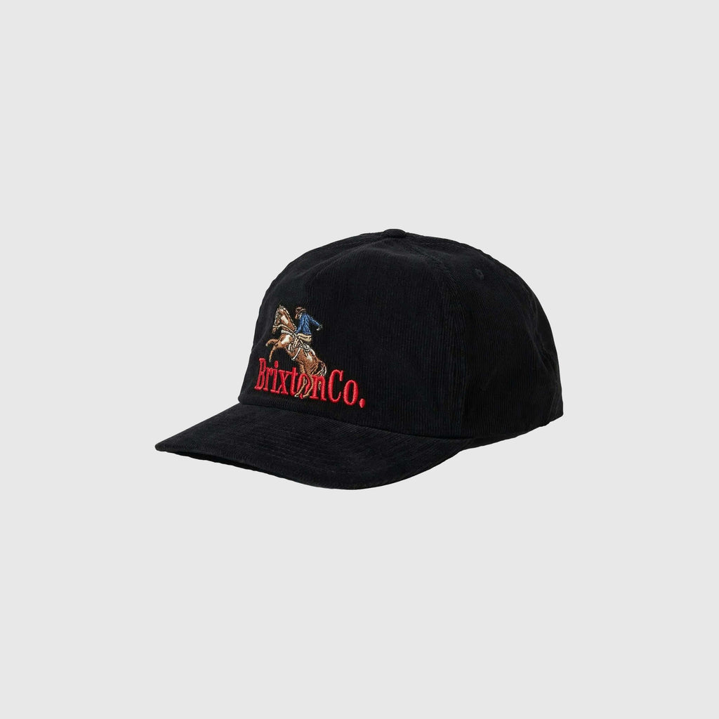 Brixton Inwood MP Snapback - Black - Front
