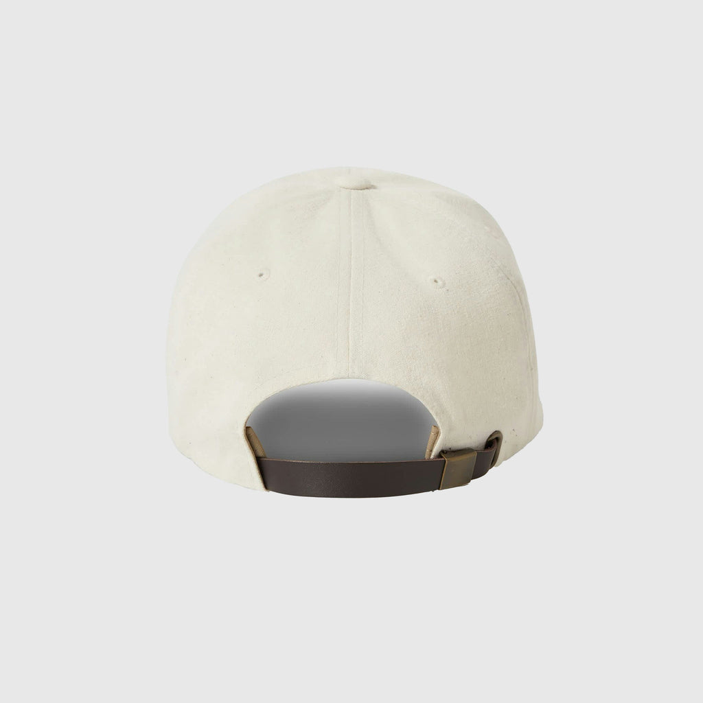 Brixton Big B MP Cap - Egret White Canvas - Back