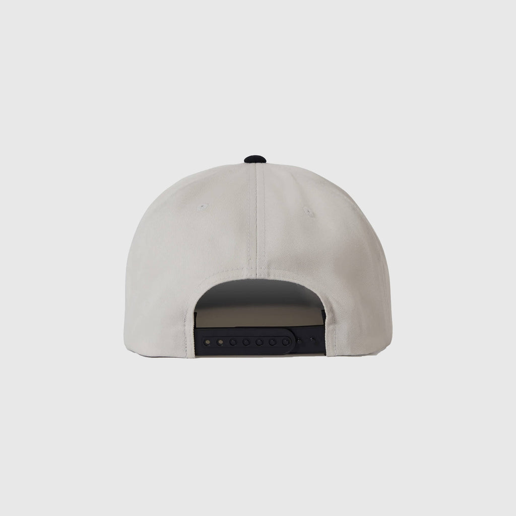 Brixton The League MP Snapback - Black / Off White - Back