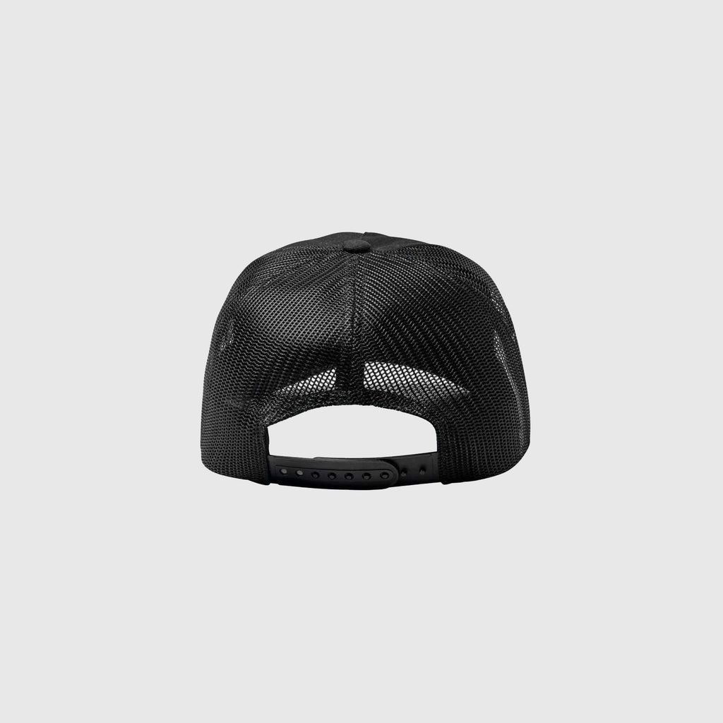 Brixton Philips NP MP Trucker Hat - Black / Black - Back