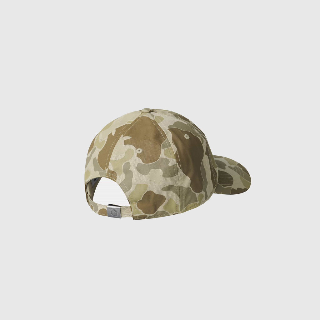 Carhartt WIP Madison Logo Cap - Camo Duck / Desert - Back