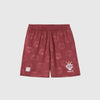 Carhartt WIP Hartt's Football Short - Mulberry - Front