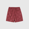Carhartt WIP Hartt's Football Short - Mulberry - Back