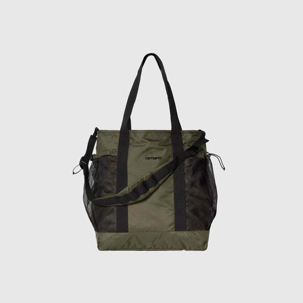 Carhartt WIP Irwin Tote Bag - Turtle / Black - Front