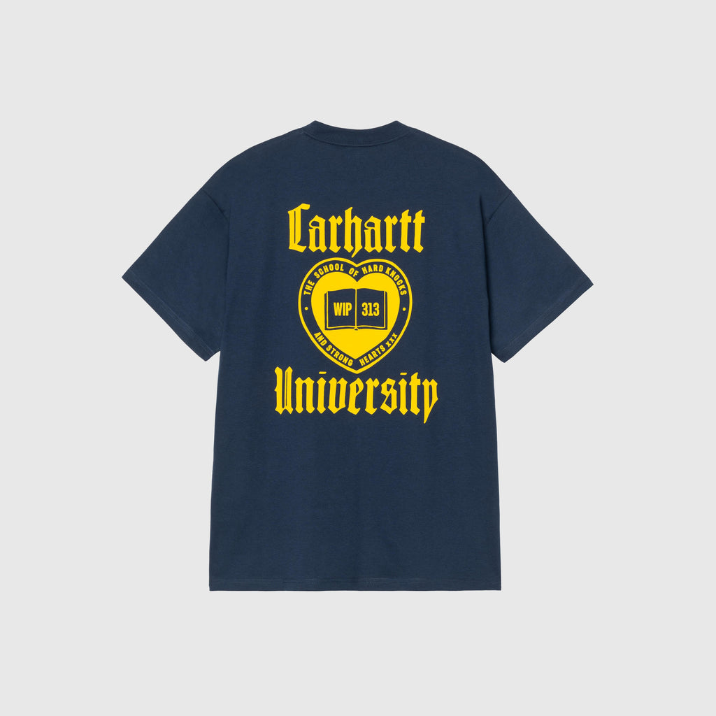 Carhartt WIP SS Schooling T-Shirt - Jupiter Back Graphic