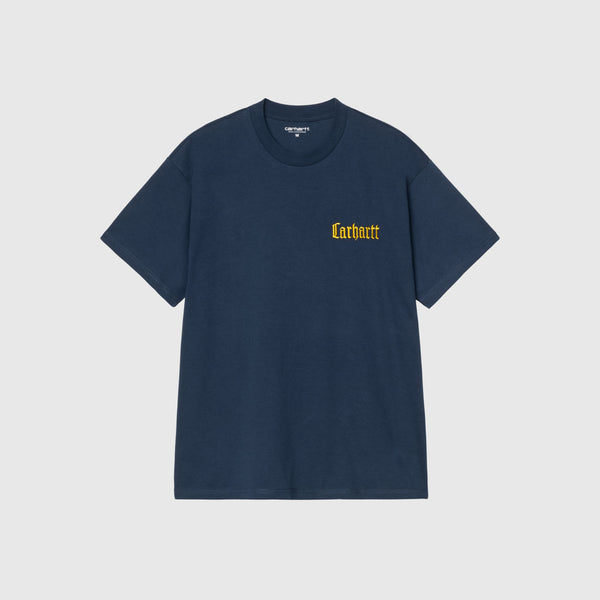 Carhartt WIP SS Schooling T-Shirt - Jupiter Front 