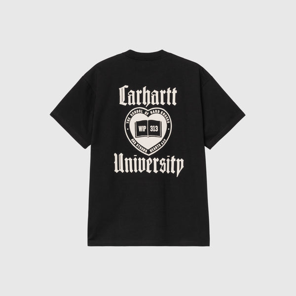 Carhartt WIP SS Schooling T-Shirt - Black Back Graphic