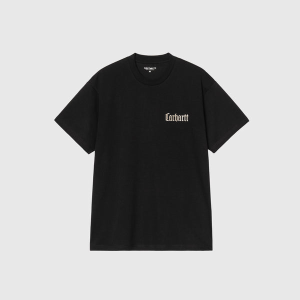 Carhartt WIP SS Schooling T-Shirt - Black Front