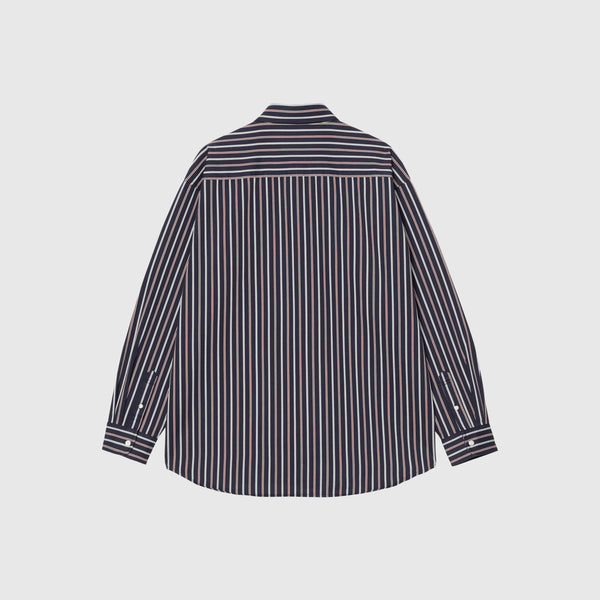 Carhartt WIP LS Palance Shirt - Dark Navy Back