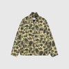 Carhartt WIP Duck Detroit Jacket - Camo Duck / Green Stone Washed Front